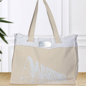 Cotton Canvas Shopping Tote Bag