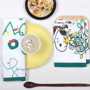 Cotton Printed Kitchen Towels Pack Of 3