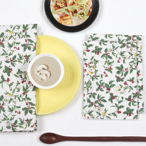 Cotton Printed Kitchen Towels Pack Of 3