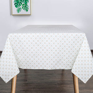 Cotton Printed Pattern 6 Seater Table Cloth