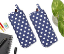 Cotton Pencil Pouches - Pack of 2 pcs