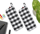 Cotton Pencil Pouches - Pack of 2 pcs