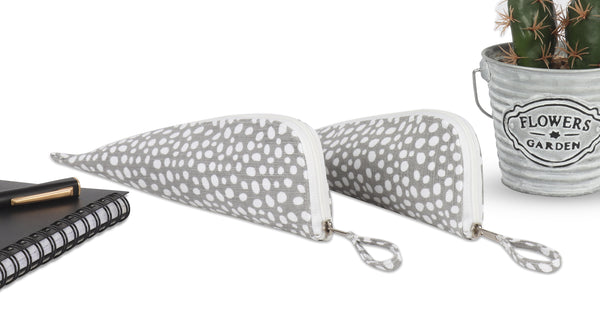 Cotton Pencil Pouches - Pack of 2 pcs