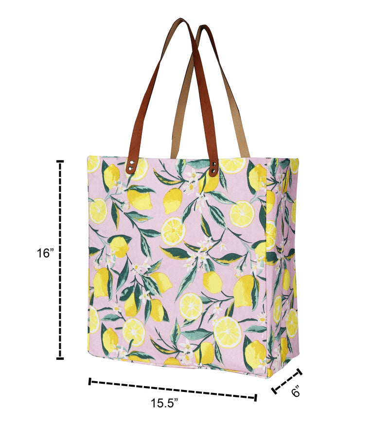 Cotton Canvas Digital Printed Shopping Tote Bags (Pack of 1)