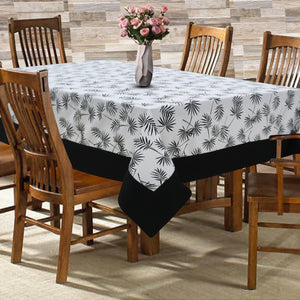 Cotton Neem Leaf with Border 6 Seater Table Cloths Pack of 1 freeshipping - Airwill