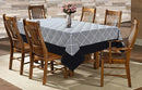 Cotton Diamond Check with  Attached Border Table Cloths Pack of 1 - (2 to 8 Seaters)