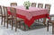 Cotton Gingham Check Red with Attached Border Table Cloths Pack of 1 - (2 to 8 Seaters)