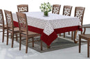 Cotton Ricco Star with Attached Border Table Cloths Pack of 1 - (2 to 8 Seaters)