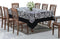 Cotton Black Zebra with Attached Border Table Cloths Pack of 1 - (2 to 8 Seaters)