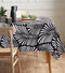 Cotton Black Zebra Table Cloths Pack Of 1 - (2 to 8 Seaters)