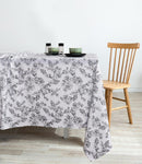 Cotton Pencil Flower Table Cloths Pack Of 1 - (2 to 8 Seaters)