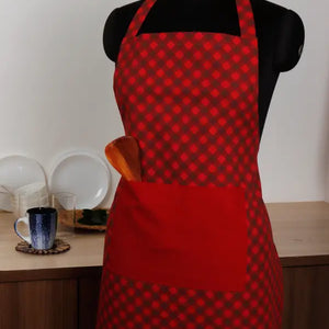 Cotton Buffalo Cross Free Size Apron