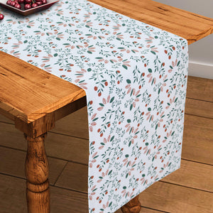Cotton Kathambari Leaf Table Runner