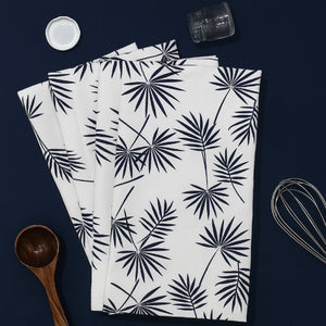 Cotton Neem Leaf Kitchen Towels Pack Of 4 freeshipping - Airwill