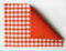 Cotton Gingham Check Orange Table Placemats Pack Of 4 freeshipping - Airwill