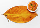 Cotton Designer Orange Leaf Shaped Table Placemats Pack Of 4 freeshipping - Airwill
