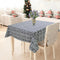 Cotton Grey Damask 2 Seater Table Cloths Pack Of 1 freeshipping - Airwill