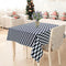 Cotton Classic Diamond Black 2 Seater Table Cloths Pack Of 1 freeshipping - Airwill