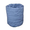 Cotton Plain Blue Fruit Basket Pack Of 1 freeshipping - Airwill