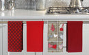 Cotton Buffalo Heart Kitchen Towels Pack Of 4 freeshipping - Airwill