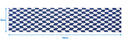 Cotton Classic Diamond Royal Blue 152cm Length Table Runner Pack Of 1 freeshipping - Airwill