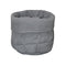 Cotton Solid Steel Grey Fruit Basket Pack Of 1 freeshipping - Airwill