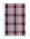 Cotton Track Dobby Maroon Kitchen Towels Pack Of 4 freeshipping - Airwill