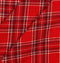 Cotton Xmas Big Red Check  4 Seater Table Cloths Pack of 1 freeshipping - Airwill