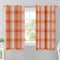 Cotton Track Dobby Orange 5ft Window Curtains Pack Of 2 freeshipping - Airwill