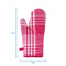 Cotton Track Dobby Rose Oven Gloves Pack Of 2 freeshipping - Airwill