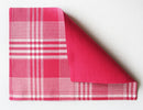 Cotton Track Dobby Pink Table Placemats Pack of 4 freeshipping - Airwill