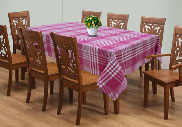 Cotton Track Dobby Rose 8 Seater Table Cloths Pack Of 1 freeshipping - Airwill