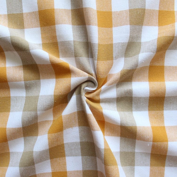 Cotton Lanfranki Yellow with Border 6 Seater Table Cloths Pack of 1 freeshipping - Airwill