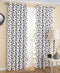 Cotton White Heart 7ft Door Curtains Pack Of 2 freeshipping - Airwill