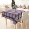 Cotton Track Dobby Maroon 2 Seater Table Cloths Pack Of 1 freeshipping - Airwill