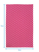 Cotton Polka Dot Pink and Blue Kitchen Towels Pack Of 4 freeshipping - Airwill