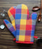 Cotton Adukalam Check Oven Gloves Pack Of 2 freeshipping - Airwill