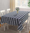 Cotton Black Zig-Zag 4 Seater Table Cloths Pack Of 1 freeshipping - Airwill
