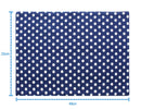 Cotton Blue Polka Dot Table Placemats Pack Of 4 freeshipping - Airwill