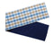 Cotton Lanfranki Blue Check 152cm Length Table Runner Pack Of 1 freeshipping - Airwill