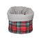 Cotton Red Green Check Fruit Basket Pack Of 1 freeshipping - Airwill