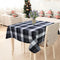 Cotton Dobby Black 2 Seater Table Cloths Pack Of 1 freeshipping - Airwill