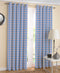 Cotton Lanfranki Blue Long 9ft Door Curtains Pack Of 2 freeshipping - Airwill