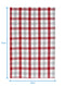 Cotton Lanfranki Red and Grey Check Kitchen Towels Pack Of 4 freeshipping - Airwill