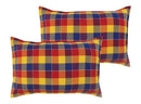 Cotton Adukalam Check Pillow Covers Pack Of 2 freeshipping - Airwill