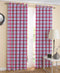 Cotton Lanfranki Red Long 9ft Door Curtains Pack Of 2 freeshipping - Airwill
