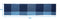 Cotton 4 Way Dobby Blue 152cm Length Table Runner Pack Of 1