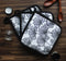Cotton Single Leaf Black Pot Holders Pack Of 3 freeshipping - Airwill