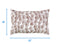 Cotton Single Leaf Brown Pillow Covers Pack Of 2 freeshipping - Airwill