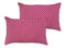 Cotton Polka Dot Pink Pillow Covers Pack Of 2 freeshipping - Airwill